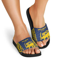 Sri Lanka Cricket Slide Sandals Go Champions Lions