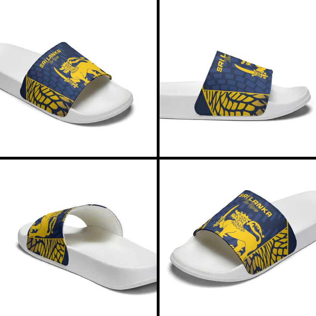 Sri Lanka Cricket Slide Sandals Go Champions Lions