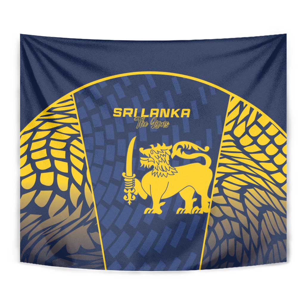 Sri Lanka Cricket Tapestry Go Champions Lions