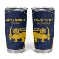 Custom Sri Lanka Cricket Tumbler Cup Go Champions Lions
