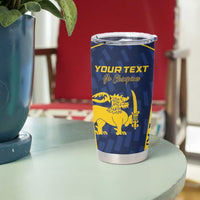 Custom Sri Lanka Cricket Tumbler Cup Go Champions Lions