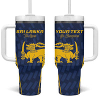 Custom Sri Lanka Cricket Tumbler With Handle Go Champions Lions