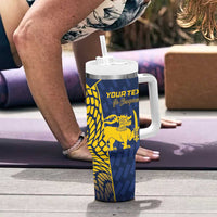 Custom Sri Lanka Cricket Tumbler With Handle Go Champions Lions