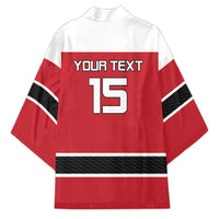 Custom Denmark Ice Hockey 2026 Kimono Fight for Glory Red Jersey
