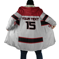 Custom Denmark Ice Hockey 2026 Cloak Fight for Glory White Jersey