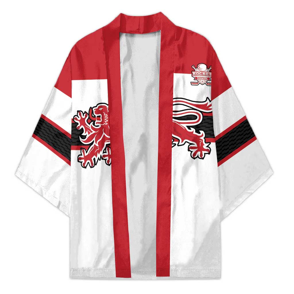 Custom Denmark Ice Hockey 2026 Kimono Fight for Glory White Jersey