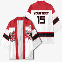 Custom Denmark Ice Hockey 2026 Kimono Fight for Glory White Jersey