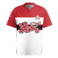 Custom Denmark Ice Hockey 2026 Rugby Jersey Fight for Glory White Jersey