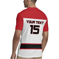 Custom Denmark Ice Hockey 2026 Rugby Jersey Fight for Glory White Jersey