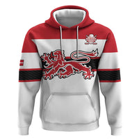 Custom Denmark Ice Hockey 2026 Zip Hoodie Fight for Glory White Jersey