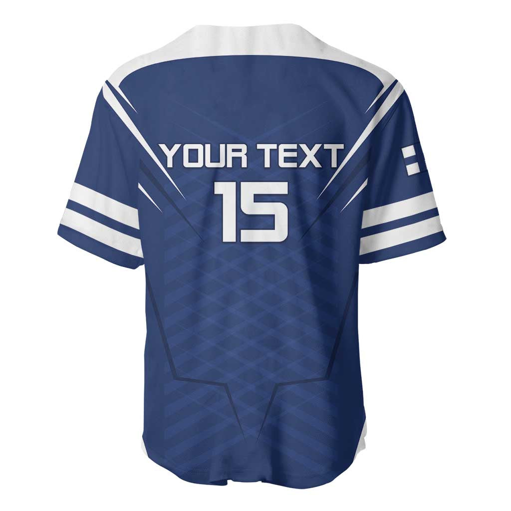 Custom Finland Ice Hockey 2026 Baseball Jersey Suomi Suomi Suomi