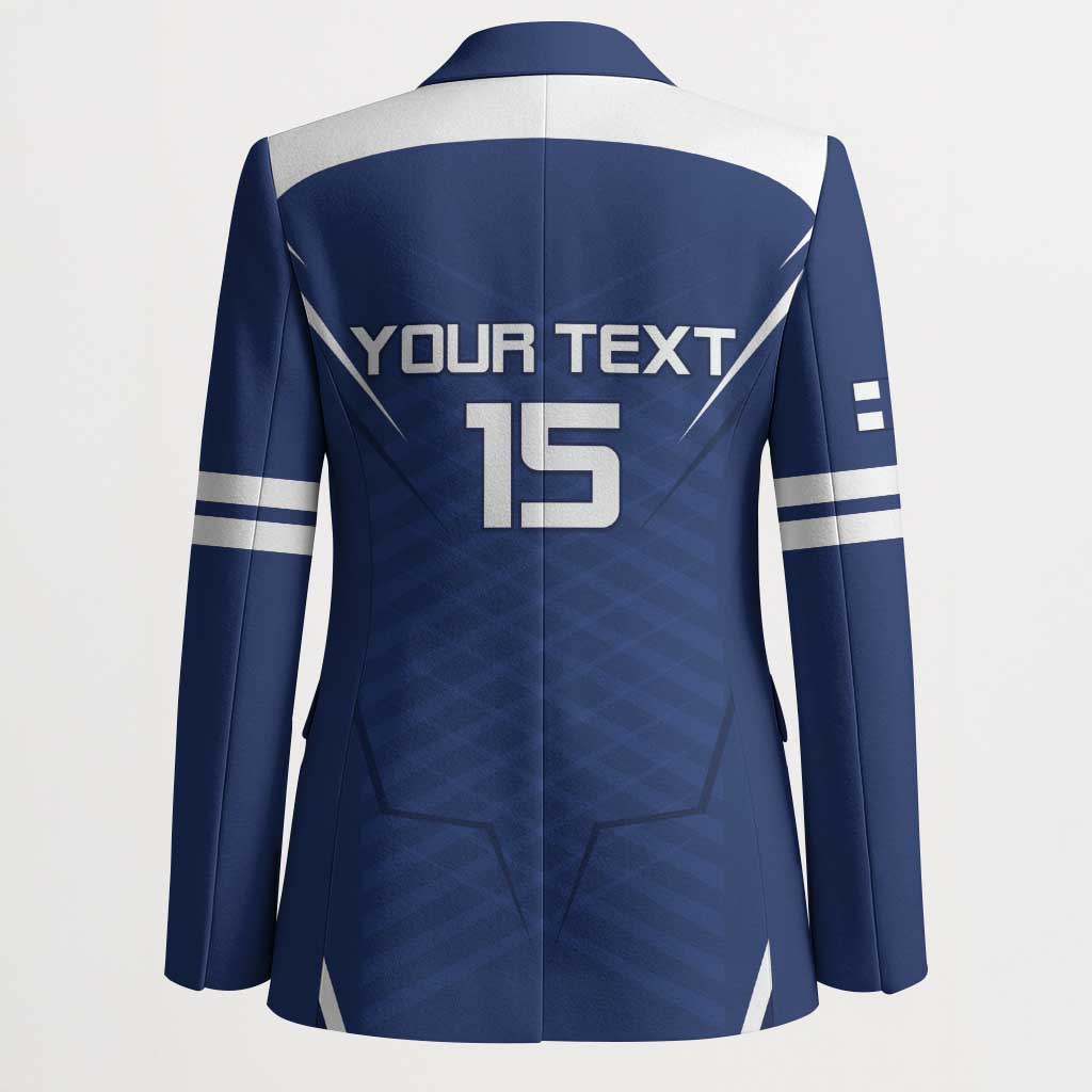 Custom Finland Ice Hockey 2026 Blazer Suomi Suomi Suomi