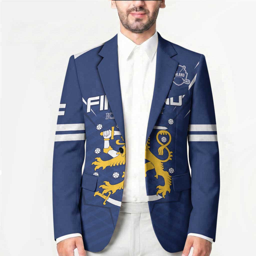 Custom Finland Ice Hockey 2026 Blazer Suomi Suomi Suomi