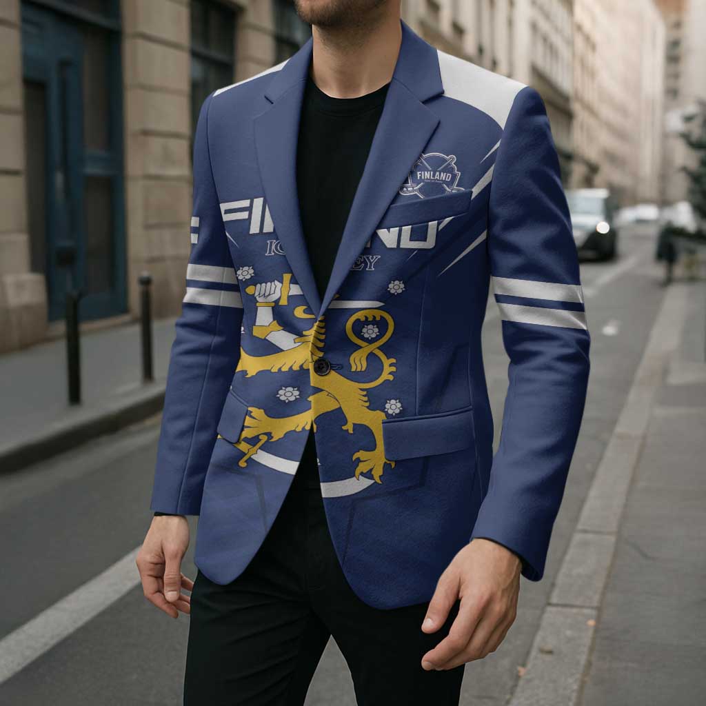 Custom Finland Ice Hockey 2026 Blazer Suomi Suomi Suomi