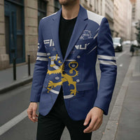 Custom Finland Ice Hockey 2026 Blazer Suomi Suomi Suomi