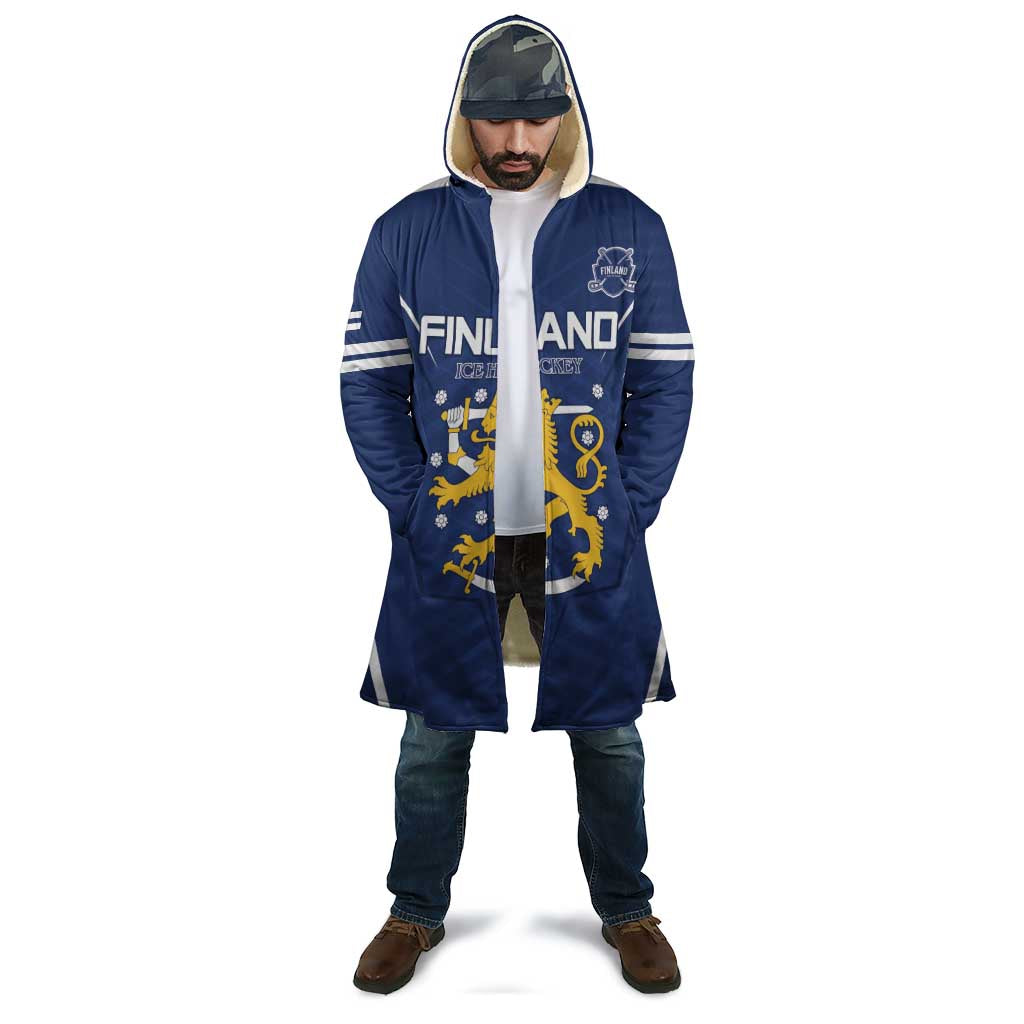 Custom Finland Ice Hockey 2026 Cloak Suomi Suomi Suomi