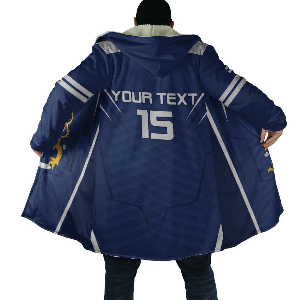 Custom Finland Ice Hockey 2026 Cloak Suomi Suomi Suomi