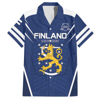 Custom Finland Ice Hockey 2026 Hawaiian Shirt Suomi Suomi Suomi