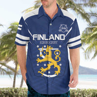 Custom Finland Ice Hockey 2026 Hawaiian Shirt Suomi Suomi Suomi