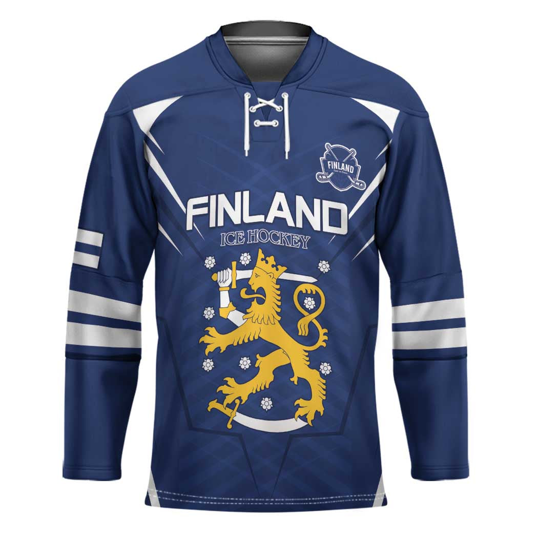 Custom Finland Ice Hockey 2026 Hockey Jersey Suomi Suomi Suomi