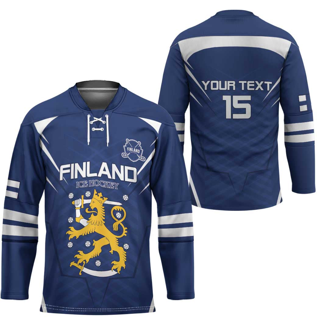 Custom Finland Ice Hockey 2026 Hockey Jersey Suomi Suomi Suomi