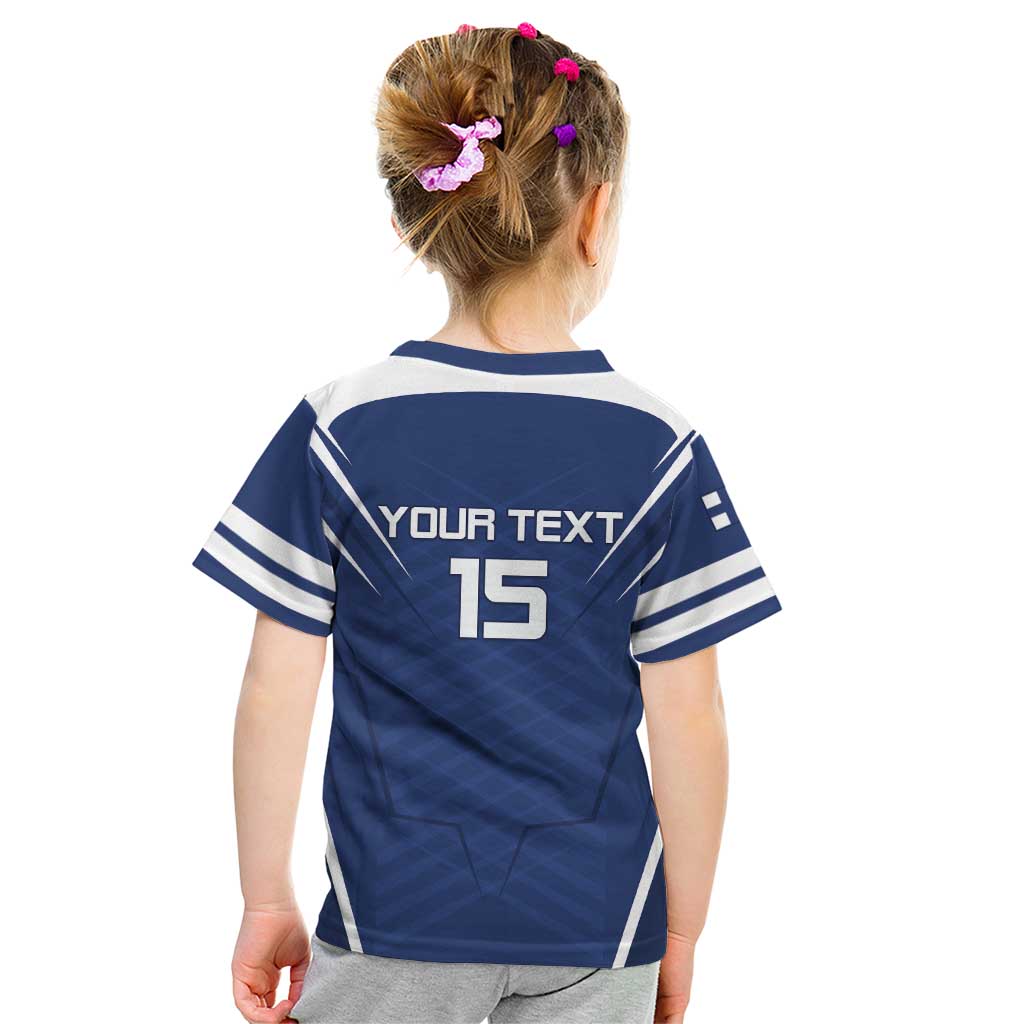 Custom Finland Ice Hockey 2026 Kid T Shirt Suomi Suomi Suomi