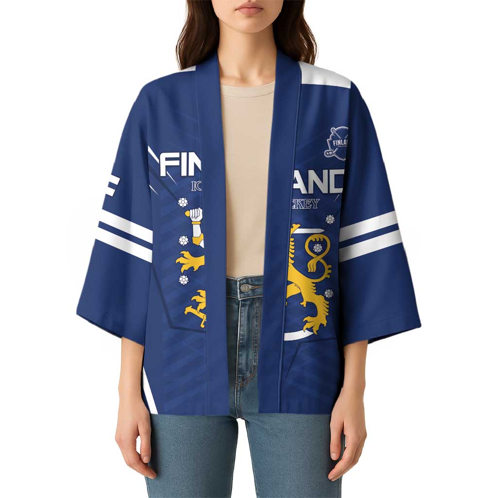 Custom Finland Ice Hockey 2026 Kimono Suomi Suomi Suomi