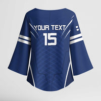 Custom Finland Ice Hockey 2026 Kimono Sleeve Blouse Suomi Suomi Suomi