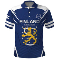 Custom Finland Ice Hockey 2026 Polo Shirt Suomi Suomi Suomi