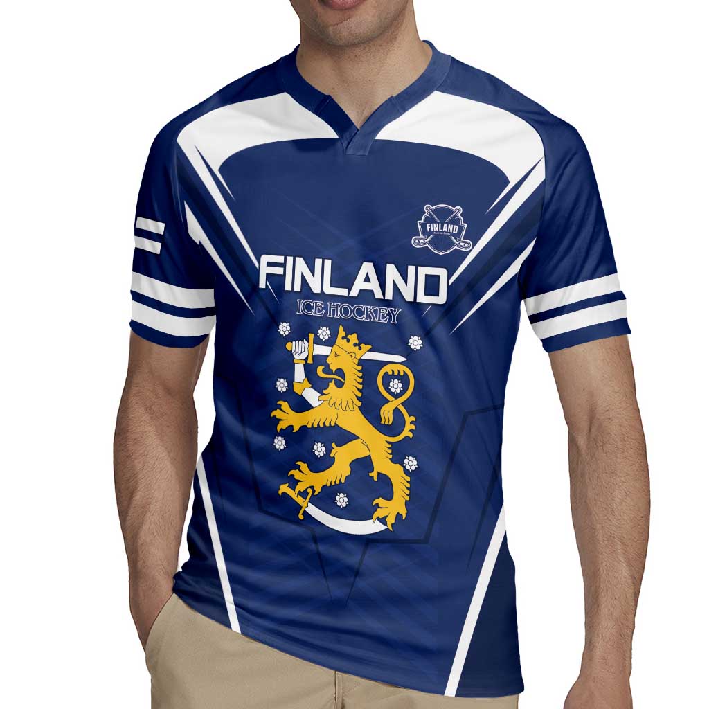 Custom Finland Ice Hockey 2026 Rugby Jersey Suomi Suomi Suomi