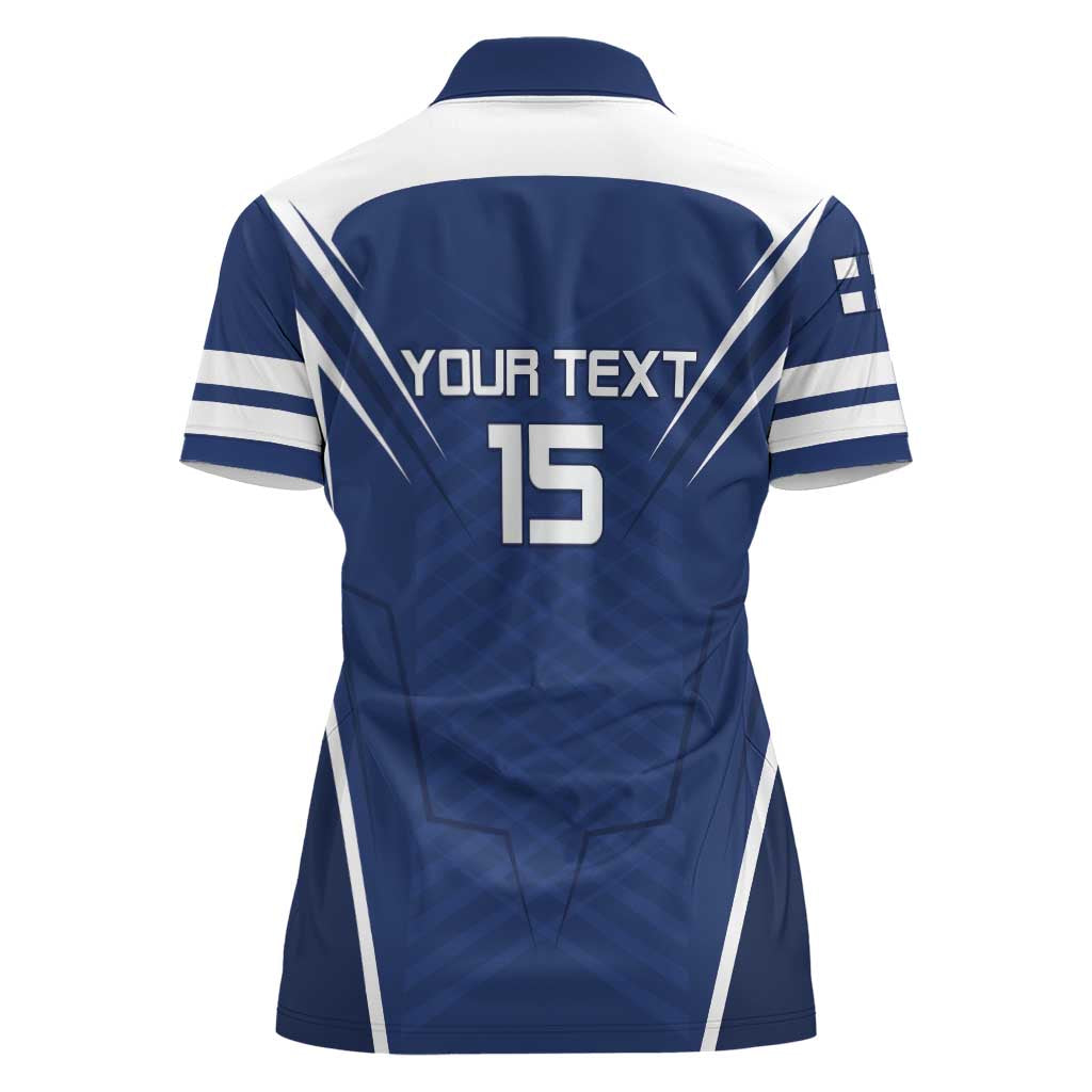 Custom Finland Ice Hockey 2026 Women Polo Shirt Suomi Suomi Suomi