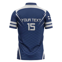 Custom Finland Ice Hockey 2026 Zipper Polo Shirt Suomi Suomi Suomi