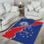 Happy Cape Verde Independence Day Area Rug Coat Of Arms With Map