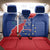 Happy Cape Verde Independence Day Back Car Seat Cover Coat Of Arms With Map