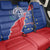 Happy Cape Verde Independence Day Back Car Seat Cover Coat Of Arms With Map