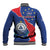 Happy Cape Verde Independence Day Baseball Jacket Coat Of Arms With Map