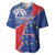 Happy Cape Verde Independence Day Baseball Jersey Coat Of Arms With Map