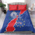 Happy Cape Verde Independence Day Bedding Set Coat Of Arms With Map