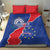 Happy Cape Verde Independence Day Bedding Set Coat Of Arms With Map