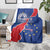 Happy Cape Verde Independence Day Blanket Coat Of Arms With Map