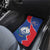 Happy Cape Verde Independence Day Car Mats Coat Of Arms With Map