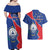Happy Cape Verde Independence Day Couples Matching Off Shoulder Maxi Dress and Hawaiian Shirt Coat Of Arms With Map