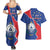 Happy Cape Verde Independence Day Couples Matching Summer Maxi Dress and Hawaiian Shirt Coat Of Arms With Map