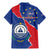 Happy Cape Verde Independence Day Family Matching Mermaid Dress and Hawaiian Shirt Coat Of Arms With Map