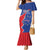 Happy Cape Verde Independence Day Family Matching Mermaid Dress and Hawaiian Shirt Coat Of Arms With Map