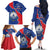 Happy Cape Verde Independence Day Family Matching Off The Shoulder Long Sleeve Dress and Hawaiian Shirt Coat Of Arms With Map