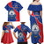 Happy Cape Verde Independence Day Family Matching Off Shoulder Maxi Dress and Hawaiian Shirt Coat Of Arms With Map