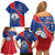Happy Cape Verde Independence Day Family Matching Off Shoulder Short Dress and Hawaiian Shirt Coat Of Arms With Map