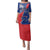 Happy Cape Verde Independence Day Family Matching Puletasi and Hawaiian Shirt Coat Of Arms With Map