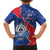 Happy Cape Verde Independence Day Family Matching Short Sleeve Bodycon Dress and Hawaiian Shirt Coat Of Arms With Map